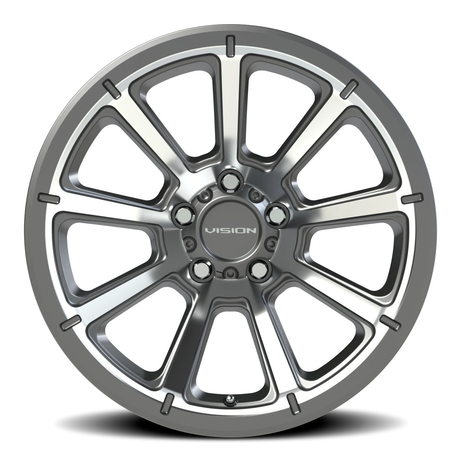 https://storage.googleapis.com/autosync-wheels/webp/Vision/353_Turbine-Trailer-GMMF_Gunmetal_Machined-Face_5-lug_353vth7665gmmf0_0003.webp