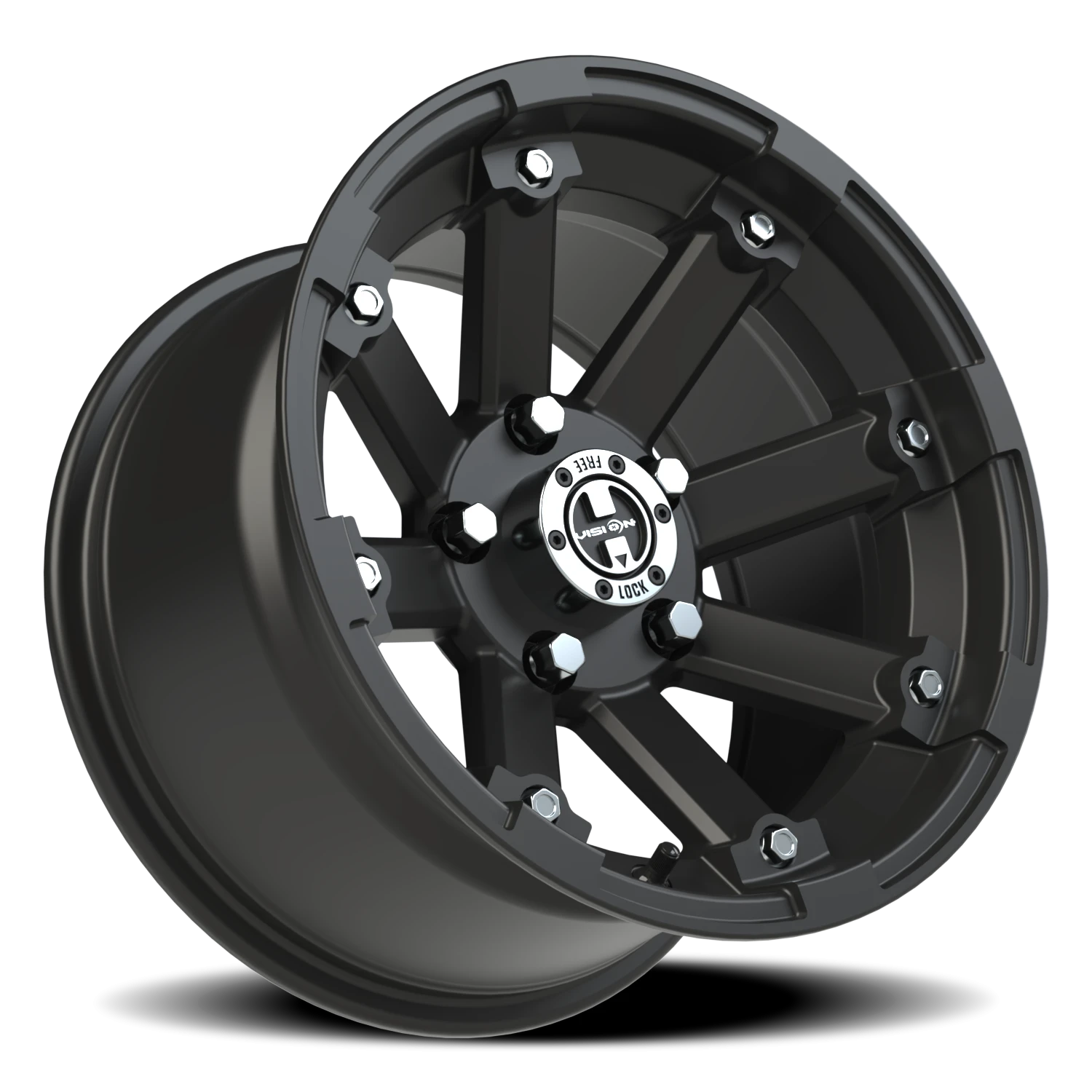 https://storage.googleapis.com/autosync-wheels/webp/Vision/393_Lock-Out-UTV-MBML_Matte_Black_Machined-Lip_5-lug_393-148545mbml4_0002.webp