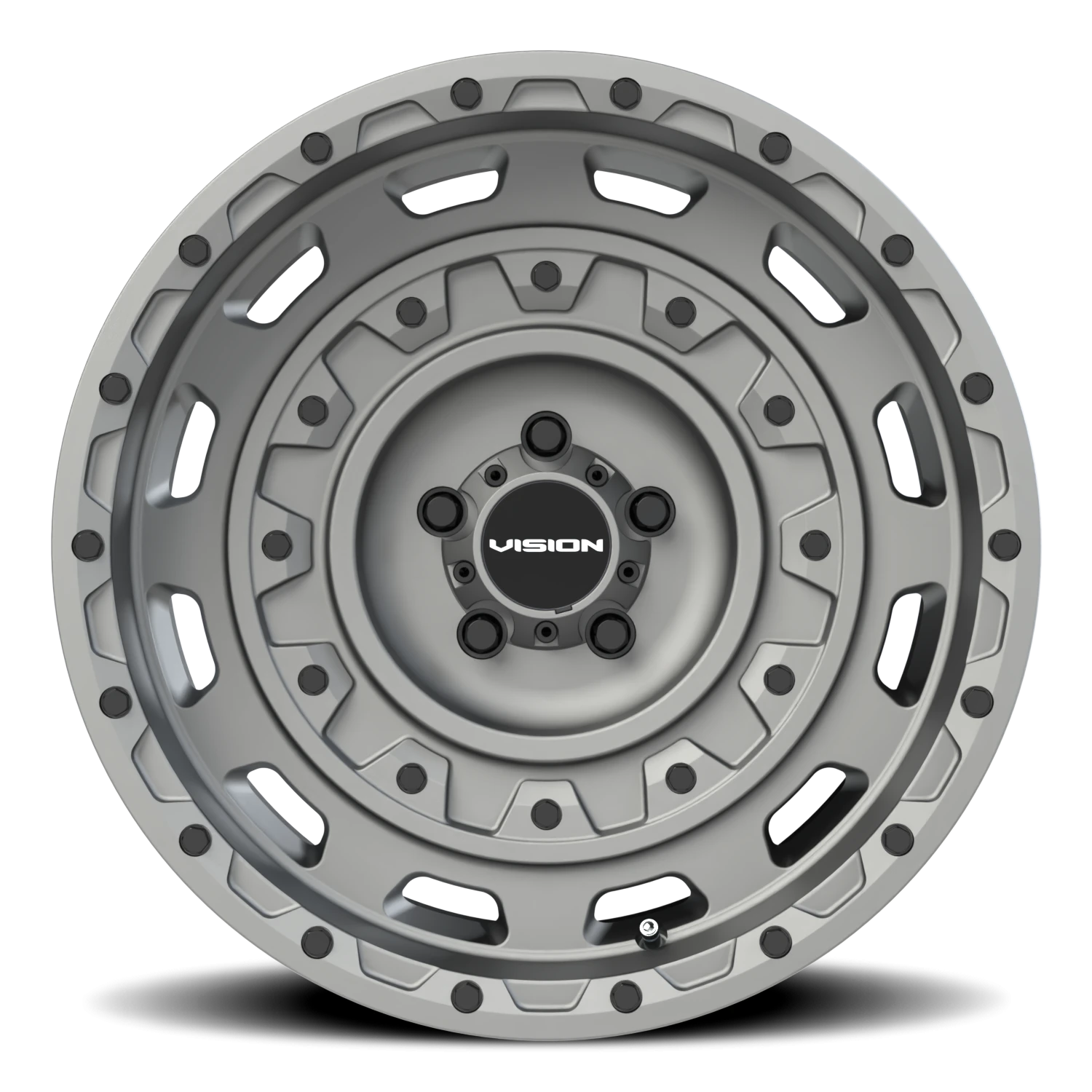 https://storage.googleapis.com/autosync-wheels/webp/Vision/403_Tactical-TG_Thrashed-Gunmetal_5-lug_403-2973tg-18_0003.webp
