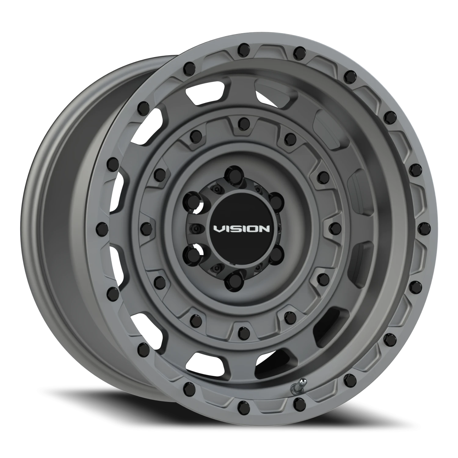 https://storage.googleapis.com/autosync-wheels/webp/Vision/403_Tactical-TG_Thrashed-Gunmetal_6-lug_403-8983tg-18_0001.webp