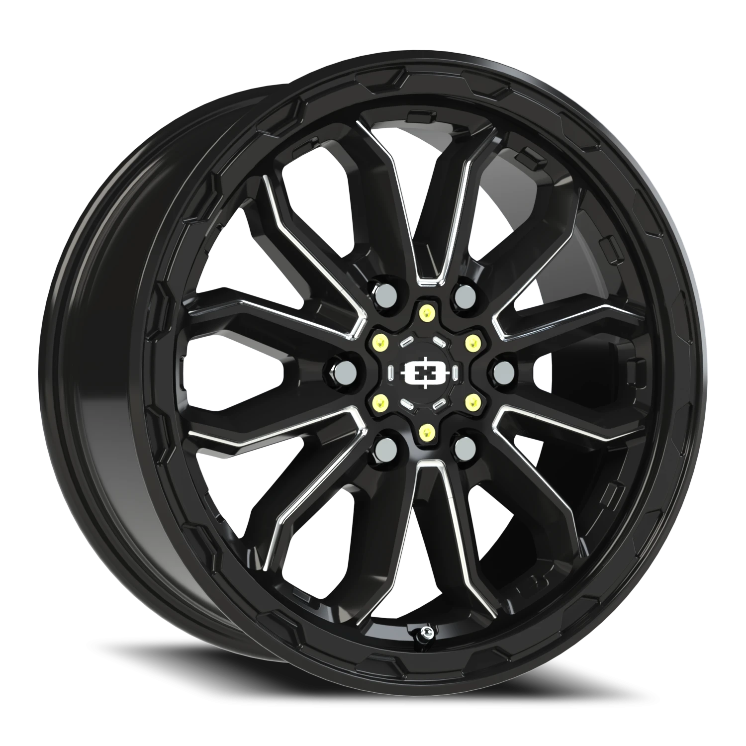 https://storage.googleapis.com/autosync-wheels/webp/Vision/Korupt-Trailer_410-GBMS_Gloss_Black_Milled-Spoke_6-lug_0001.webp