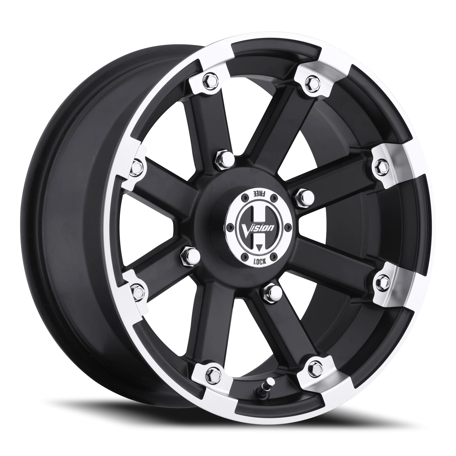 https://storage.googleapis.com/autosync-wheels/webp/Vision/Lock-Out_393_Matte_Black_Machined-Lip_4-lug_0001.webp