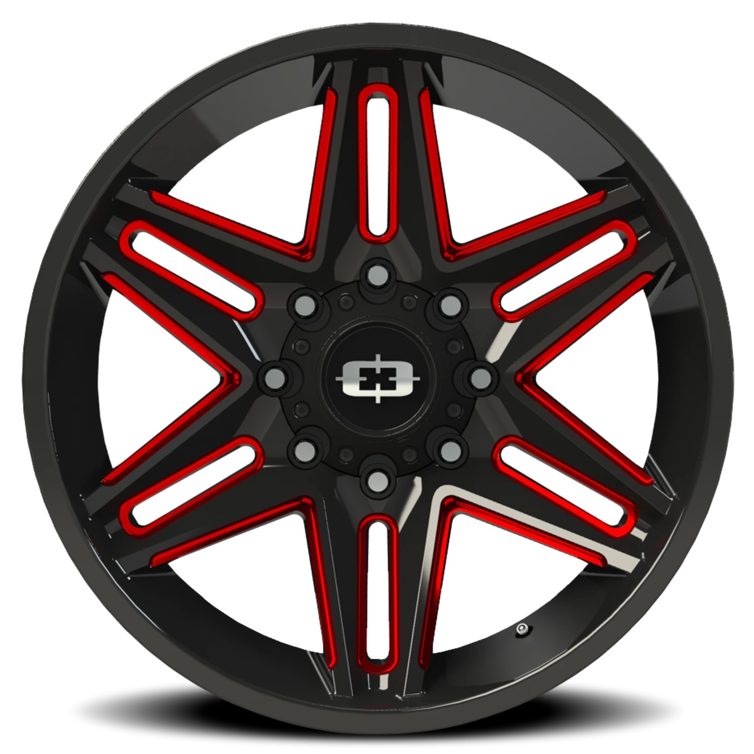 https://storage.googleapis.com/autosync-wheels/webp/Vision/Razor_363_Gloss_Black_Milled-Spokes-Red-Tint_8-lug_0003.webp