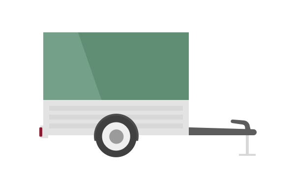 Lerne bei Hoffi´s Bike & Car Fahrschule mit einem Anhänger fahren.