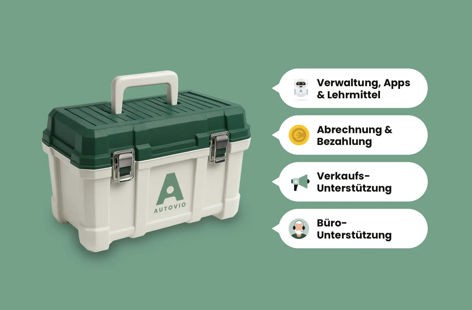 AUTOVIO die Komplettlösung für Fahrschulen. Erfahre mehr zu unserer Softwarelösung und unseren Services.