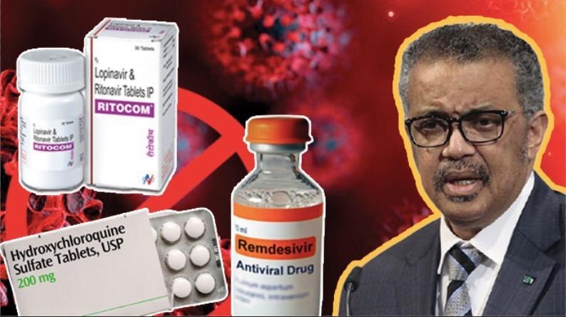 Repurposed Drugs for COVID-19 Served No Purpose says WHO