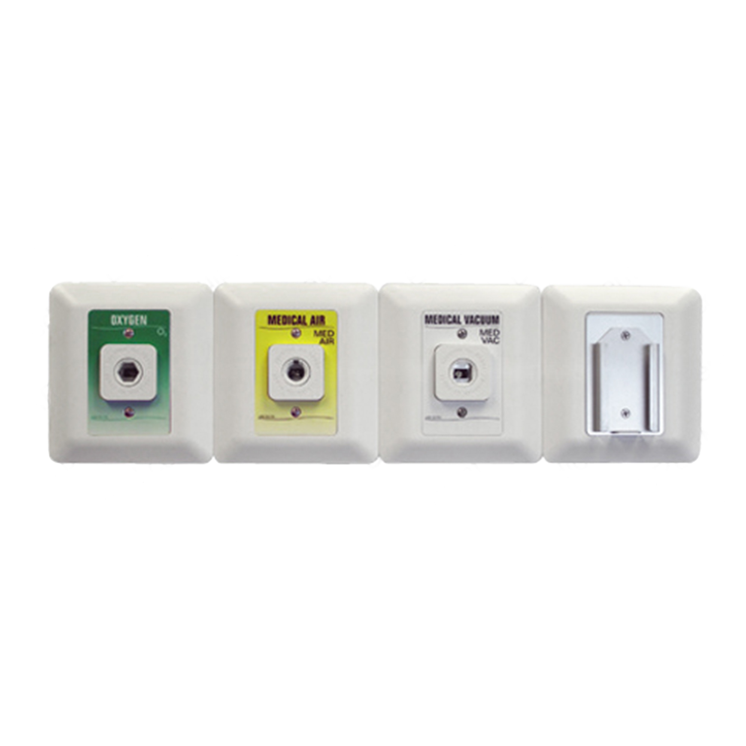 Oxygen Male Puritan Bennett Quick Connect Recessed Outlet