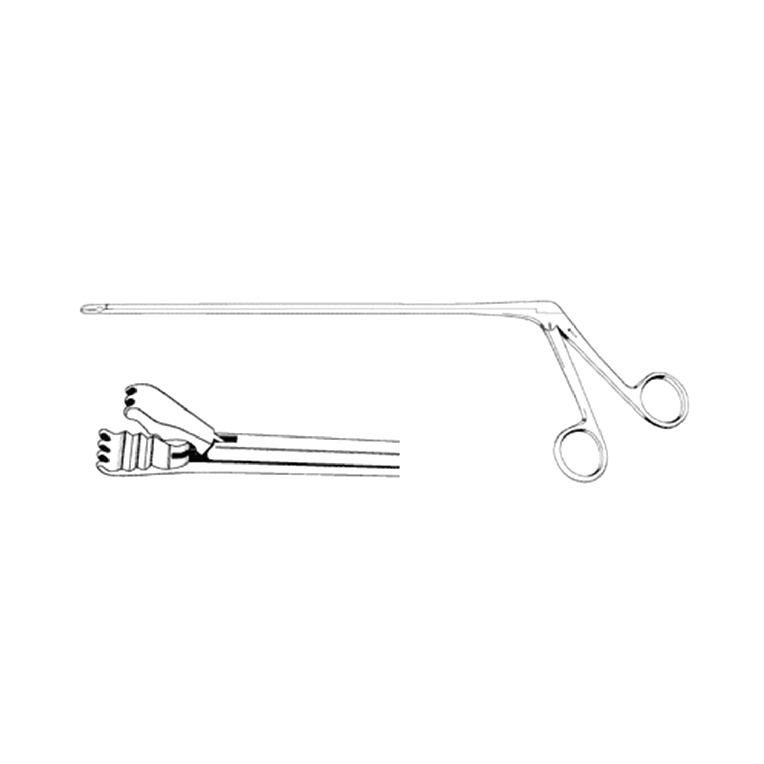 Orvis Non-Glare Power Jaw Forceps/Black - Andy Thornal Company