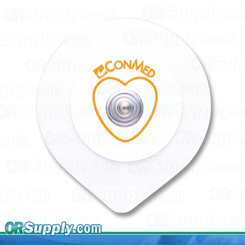 Adult Foam Conductive Adhesive Gel ECG Electrodes by ConMed - Latex Free - Positrace and Suretrace