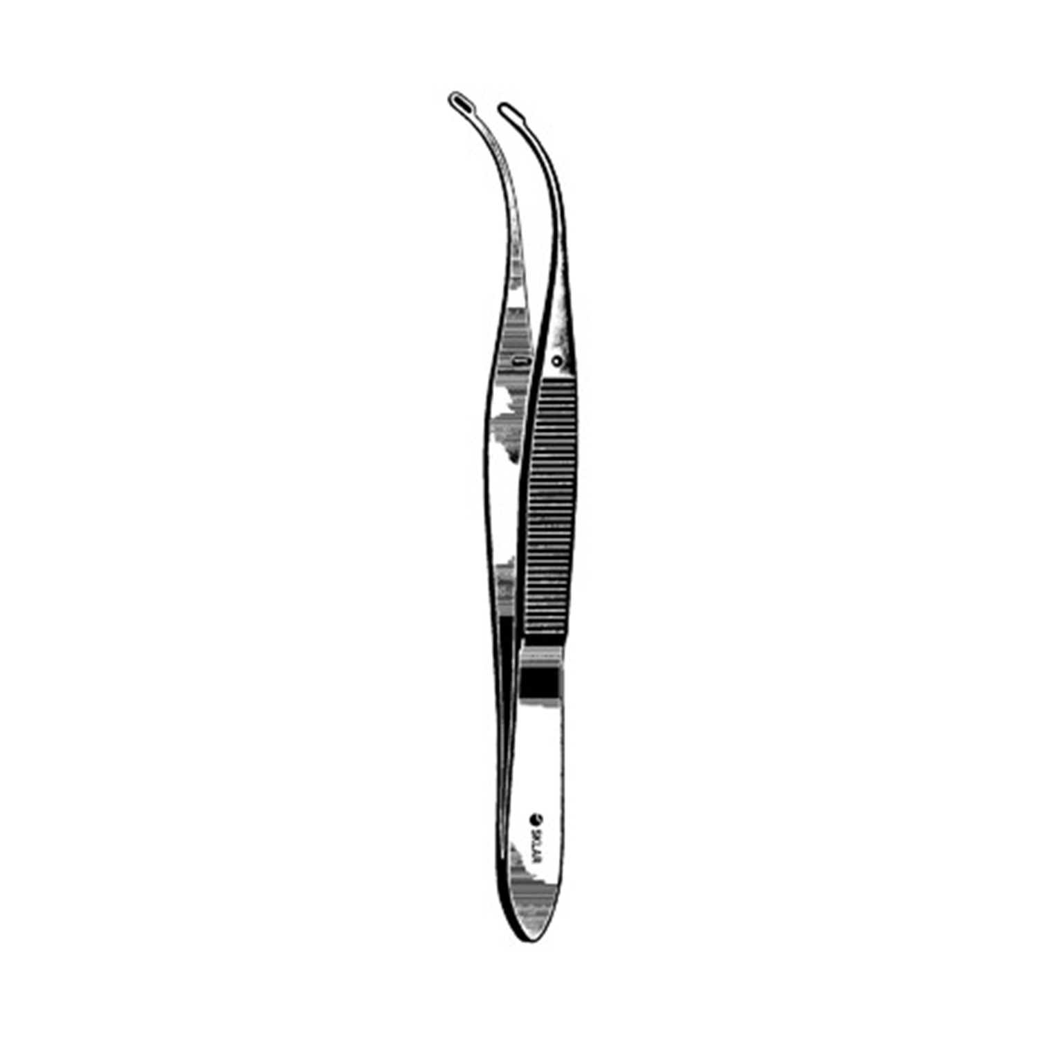 Arruga Capsule Forceps Standard Curve, 4"