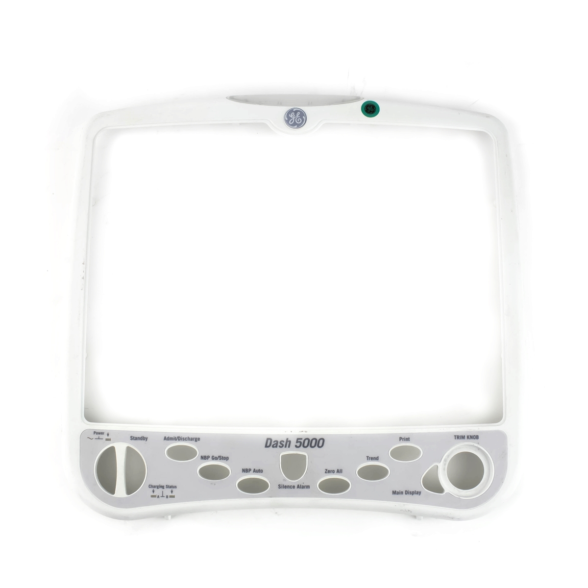 GE Dash 5000 Patient Monitor Front LCD Display Screen Bezel Trim