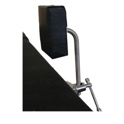 Leg Support - Stress Post Stainless Steel w/4" x 6" Firm Pad (Requires 1 Clark Socket for Mounting)