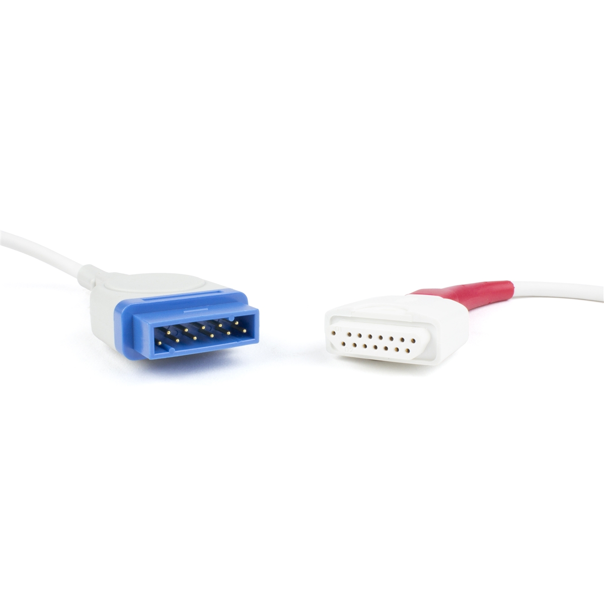 Gray Denshine CE 0123 GE-Masimo 2017002-002-001 P0210S, PC-12-GE Compatible SpO2 Extension Cable Gray Denshine CE 0123 GE-Masimo 2017002-002-001 P0210S, PC-12-GE Compatible SpO2 Extension Cable