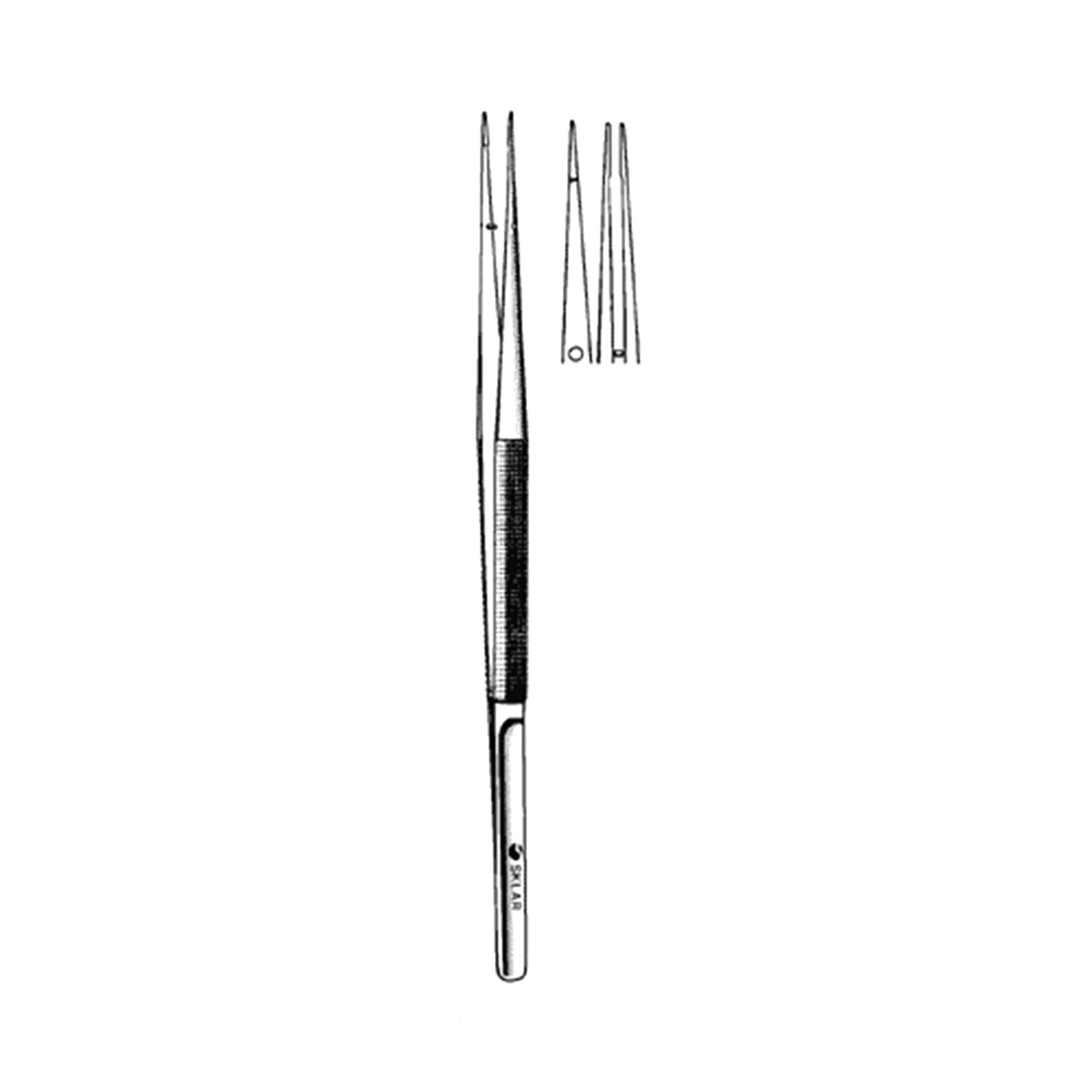 Sklar Rhoton Micro Suture Forceps