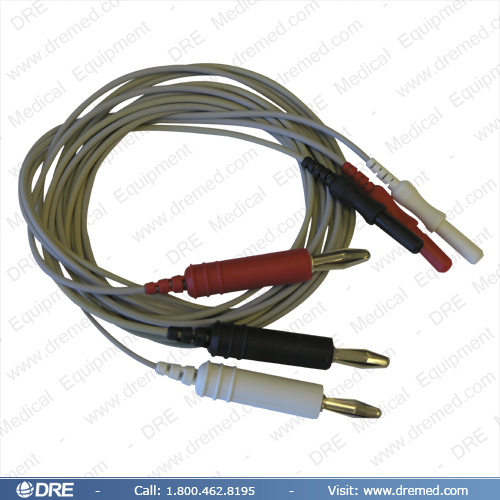 Cable de Adaptador ECG de 3 plomo