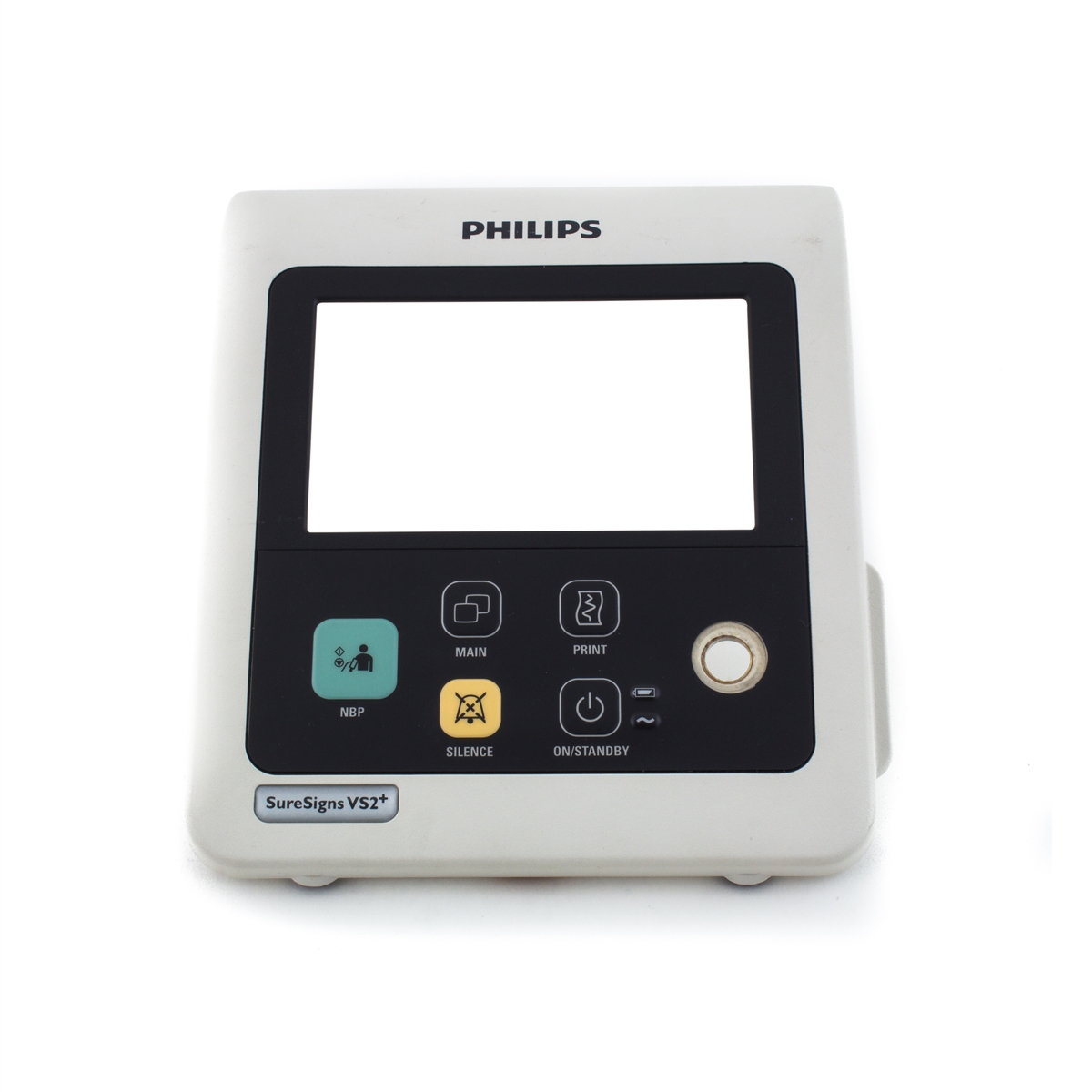 Philips SureSigns VS2+ Patient Monitor Front Screen Bezel Buttons & Overlay