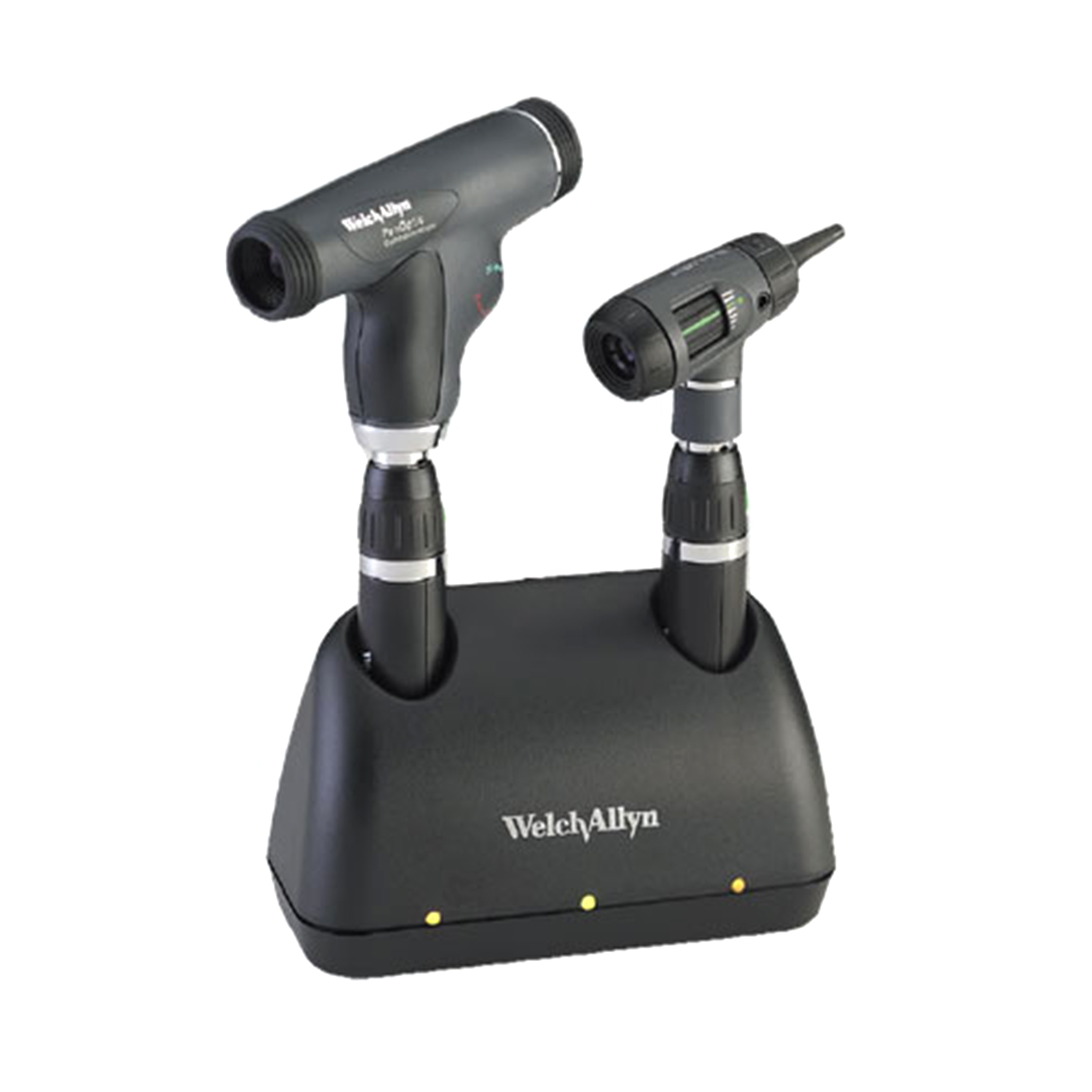 Welch Allyn MacroView Basic LED Otoscope & Coaxial Basic LED Ophthalmoscope  Diagnostic Set - Lithium-Ion Power Handle