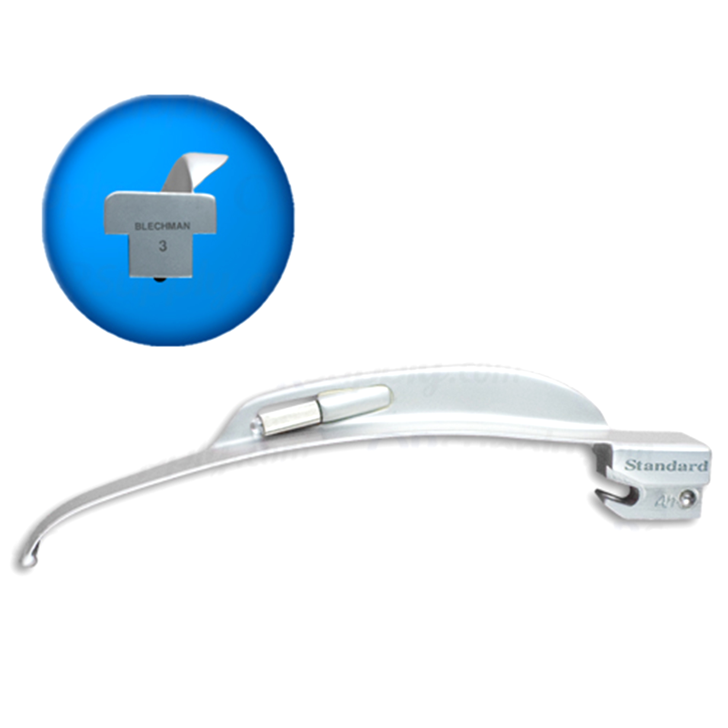 Sun-Med Adult Conventional Blechman American Profile Laryngoscope Blade