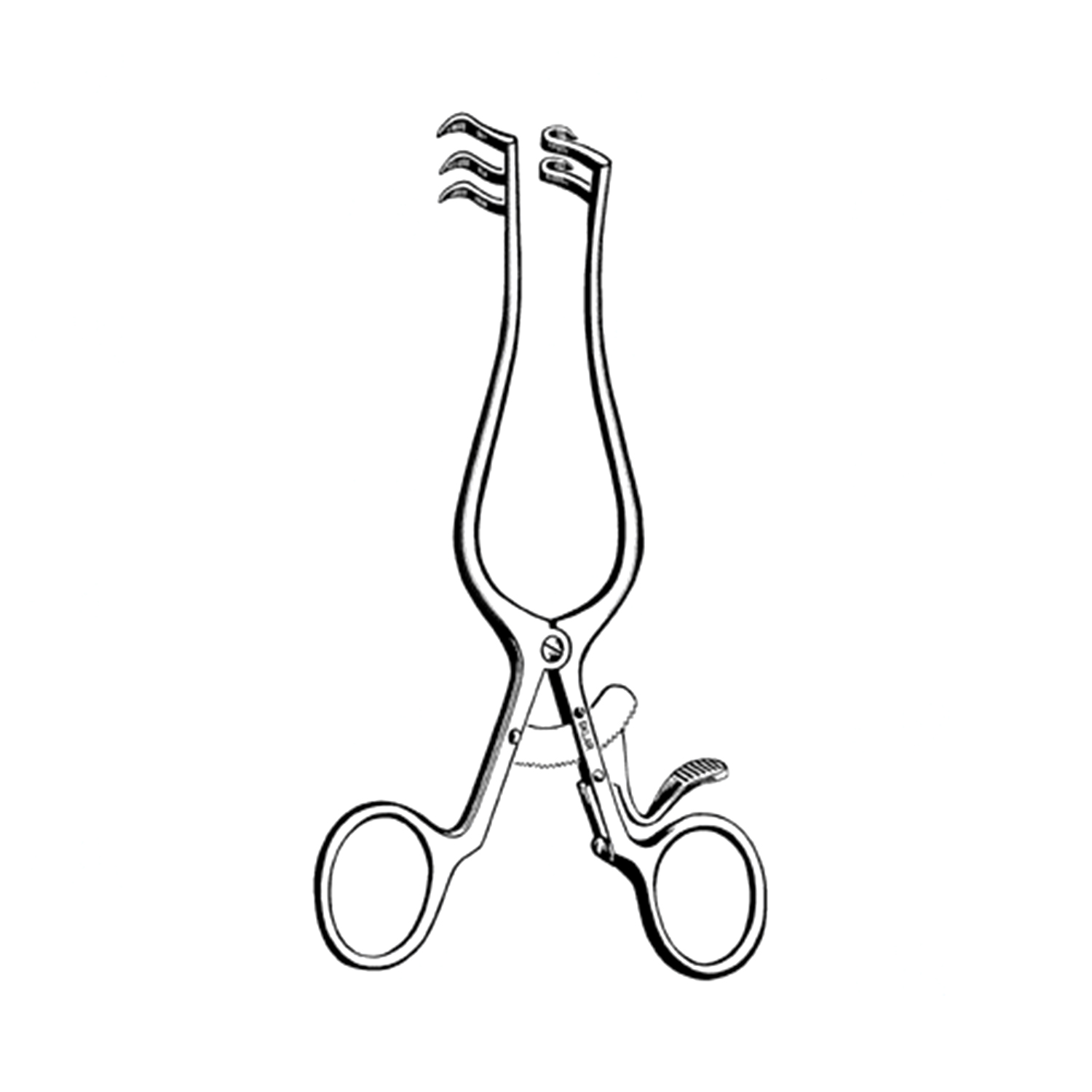 Sklar Weitlaner Self-Retaining Retractor