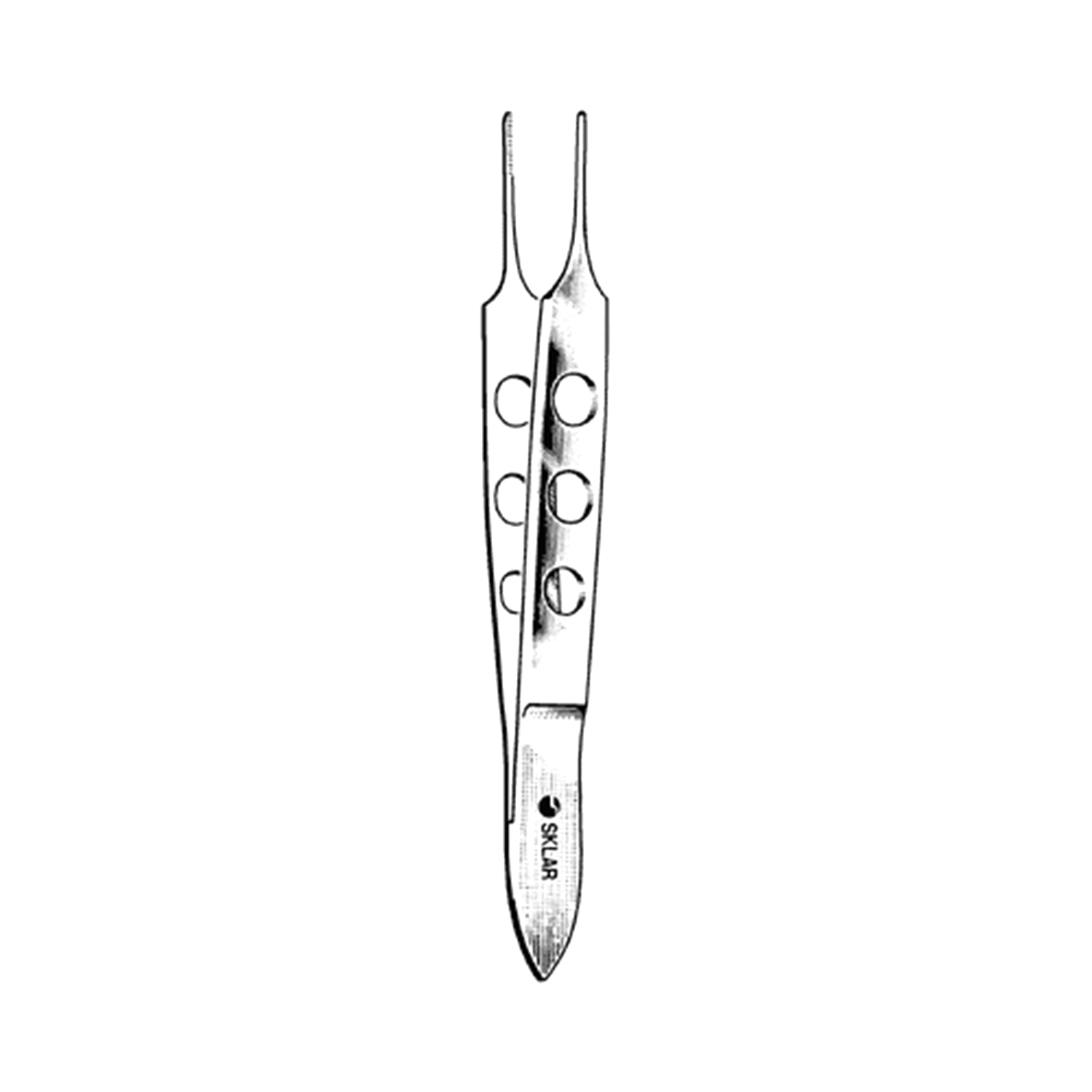 Sklar LiteGrip (Fenestrated Handle) Bishop-Harmon Forceps