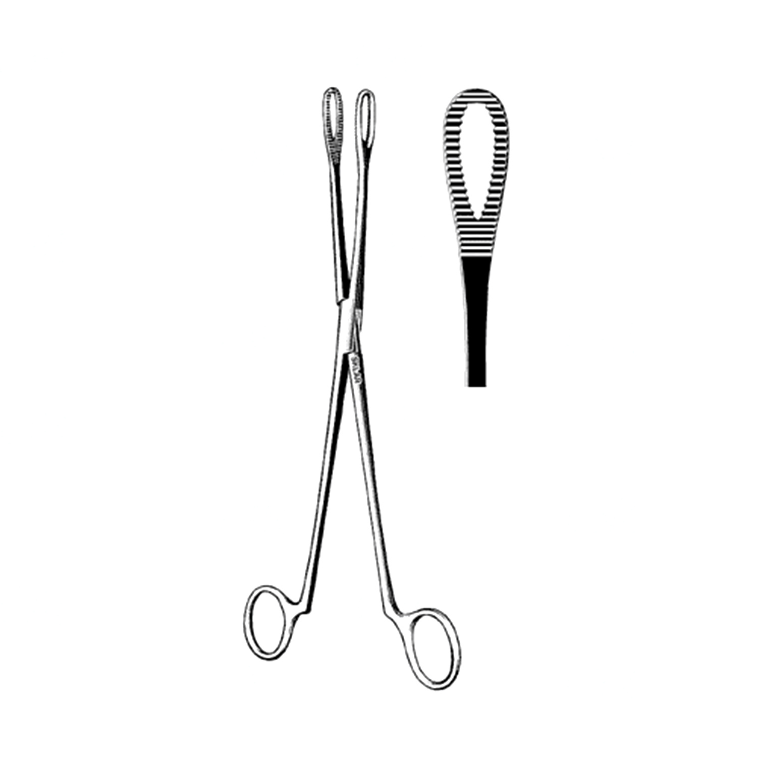 Sklar Clemetson Uterine Forceps