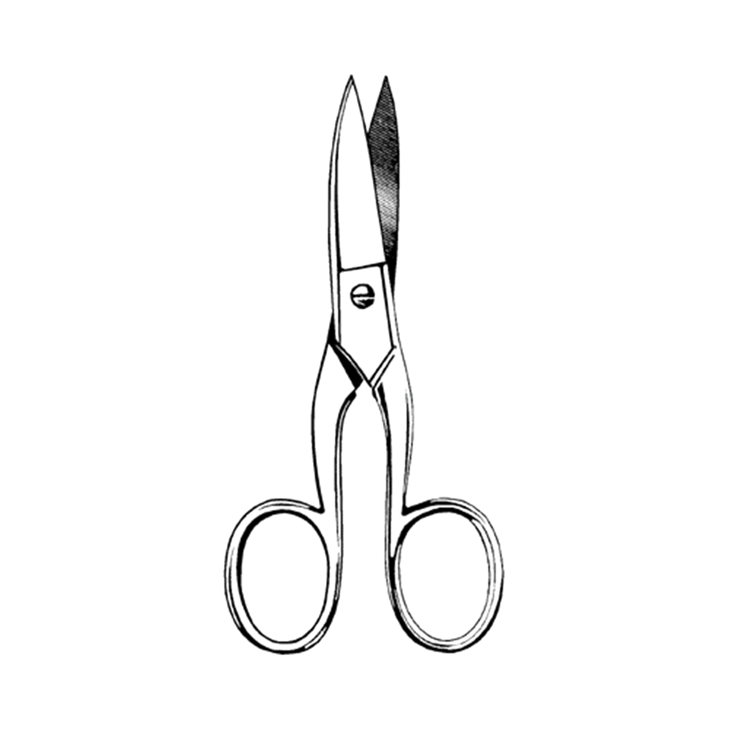 Sklar Merit Cuticle Nail Scissor