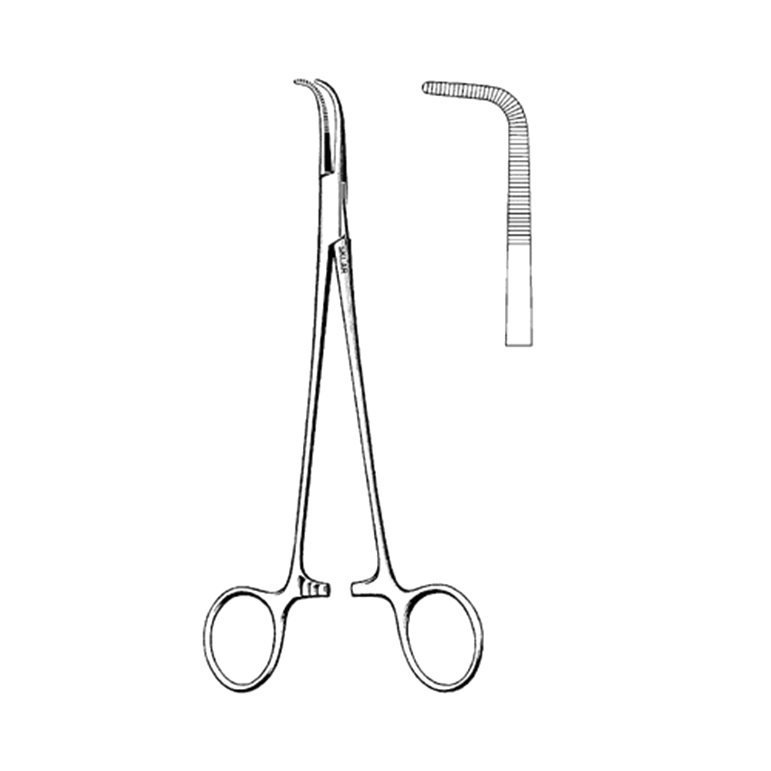 Sklar Kantrowitz Thoracic Forceps