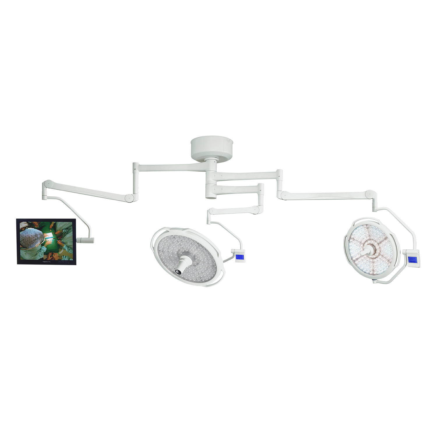 Avante Maxx Luxx LED 160 Surgical Light with Monitor Mounting Arm