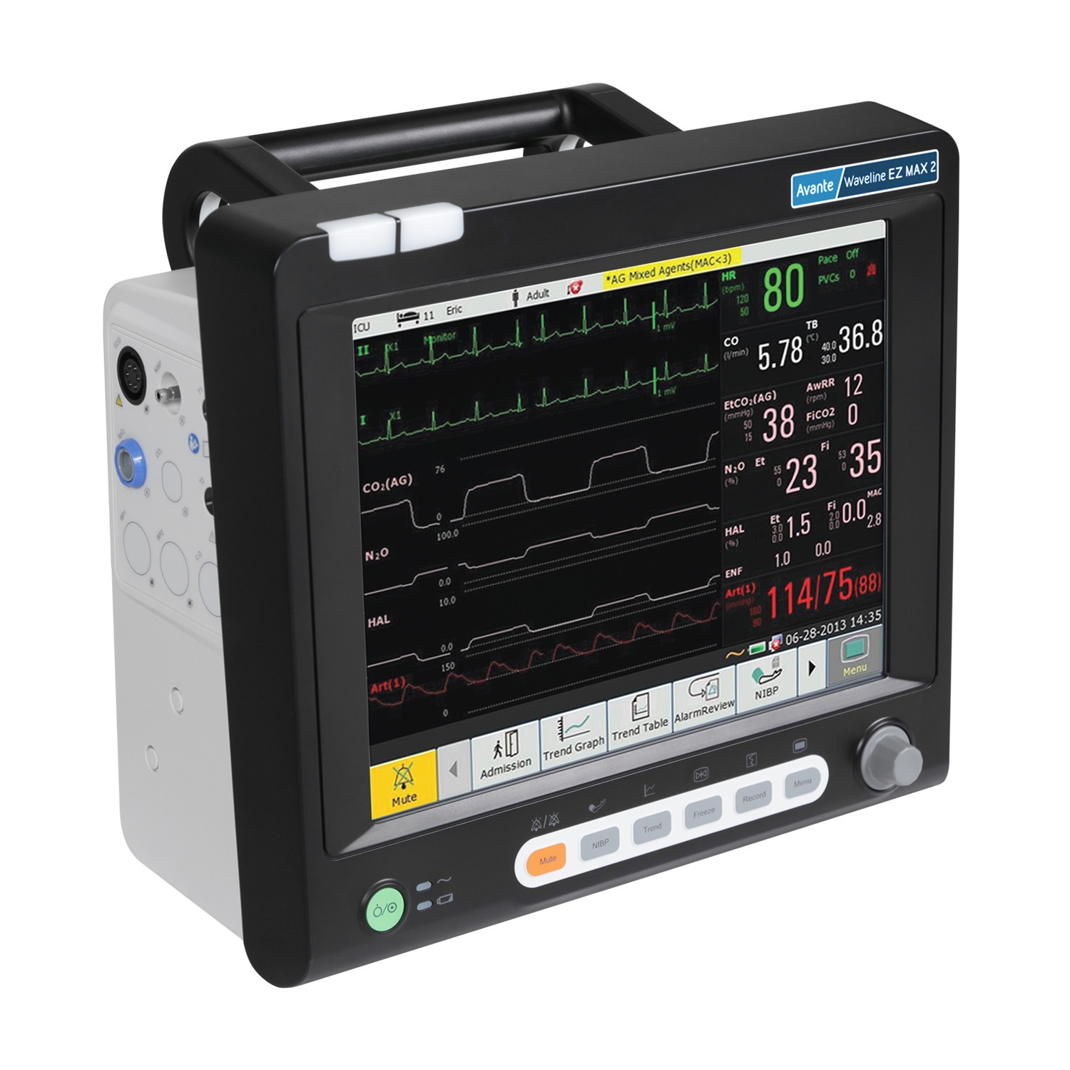 Avante Waveline EZ MAX 2 Patient Monitor