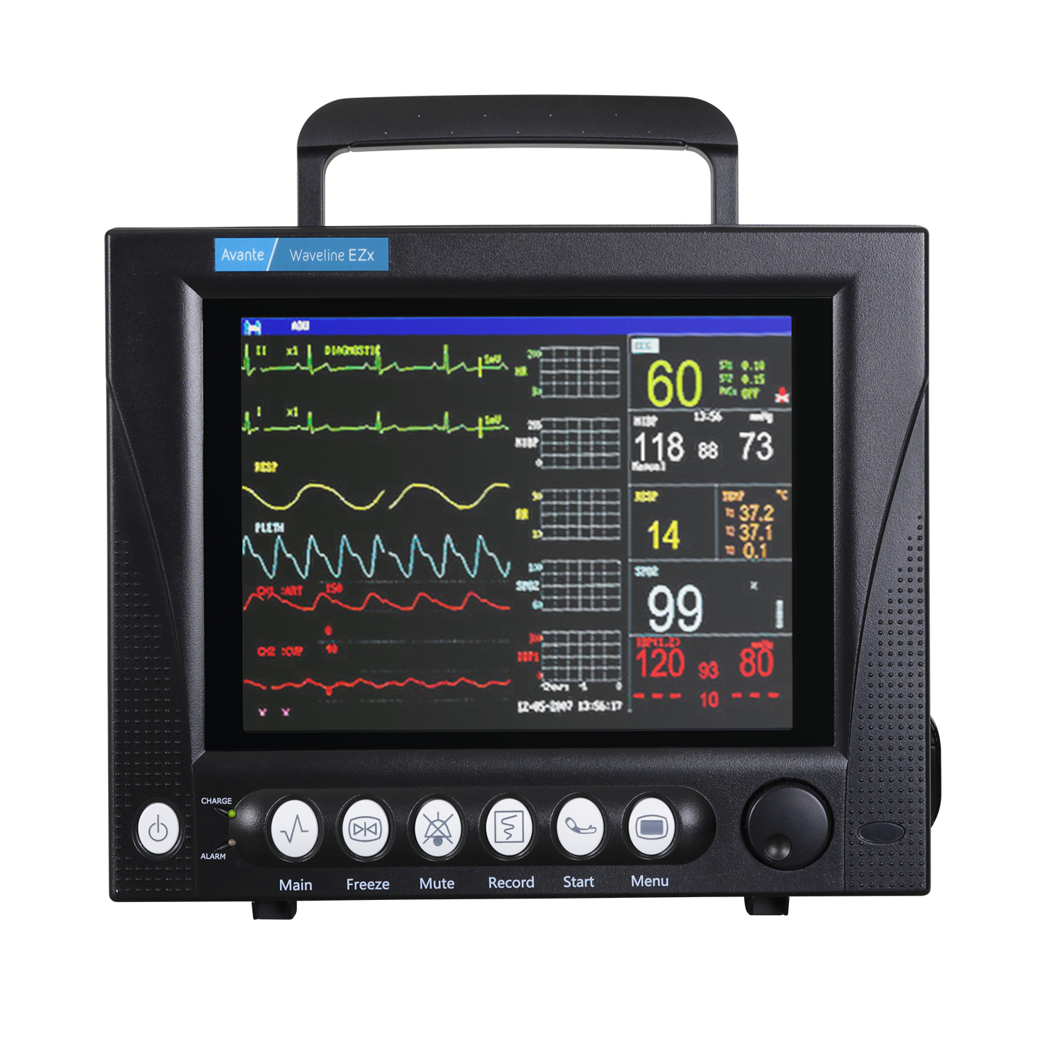激进的Waveline EZx Patient Monitor
