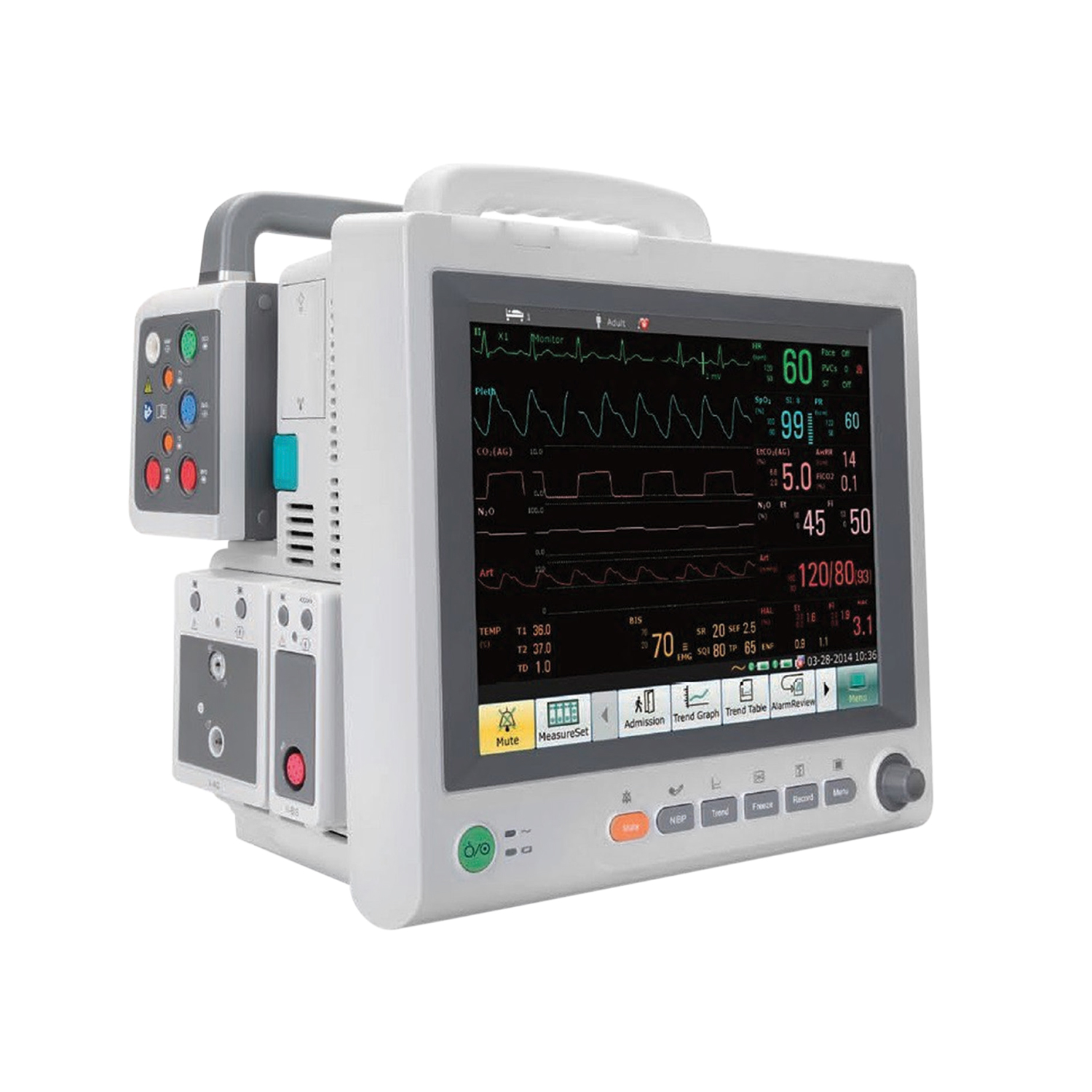 激进的Waveline M5 Patient Monitor