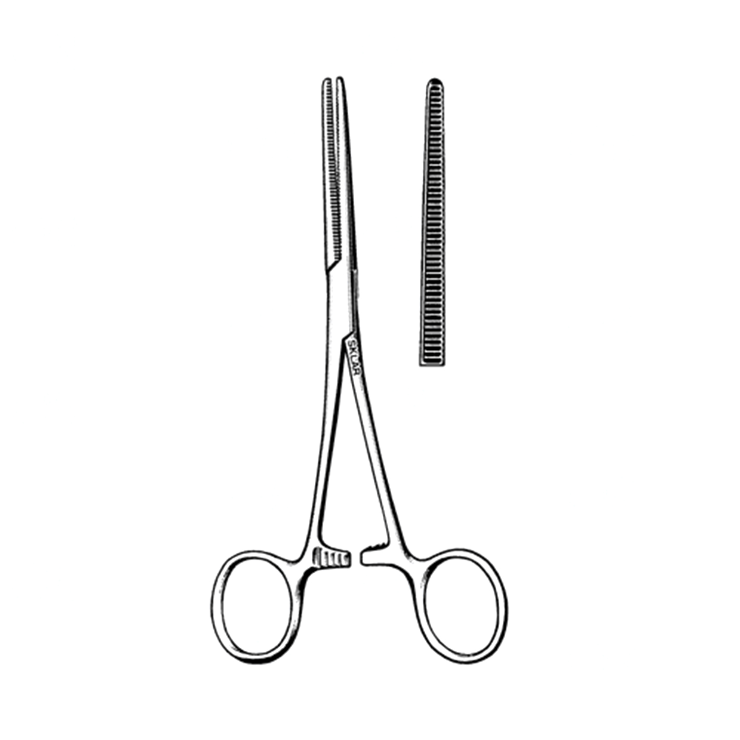 Sklarlite Rochester-Pean Forceps