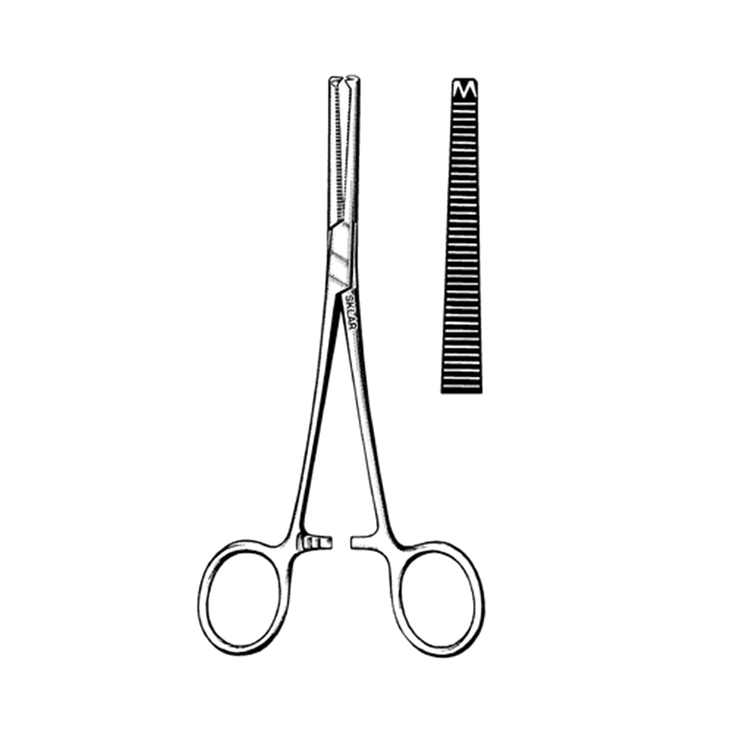 Sklar Rochester-Ochsner (Kocher) Forceps