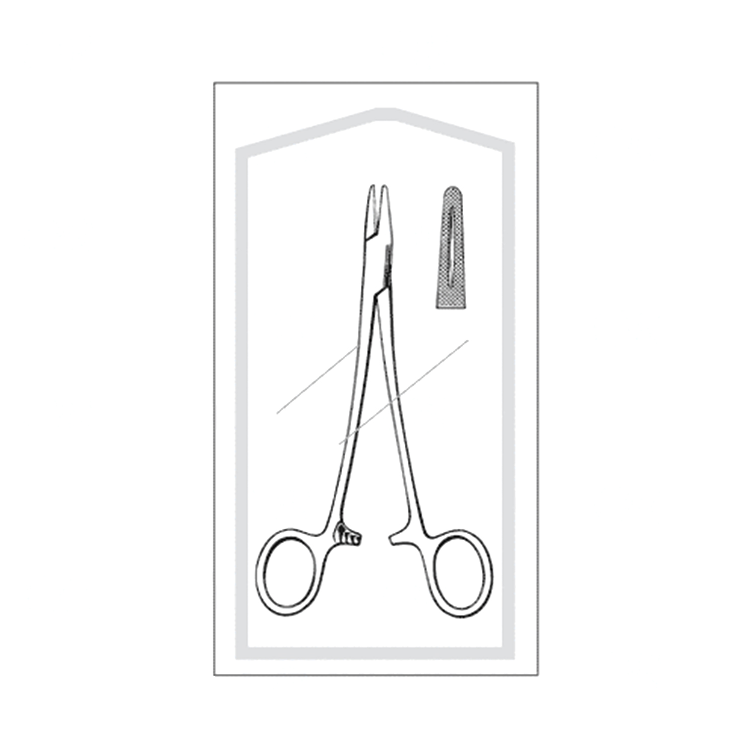 Sklar Econo Sterile Mayo-Hegar Needle Holder