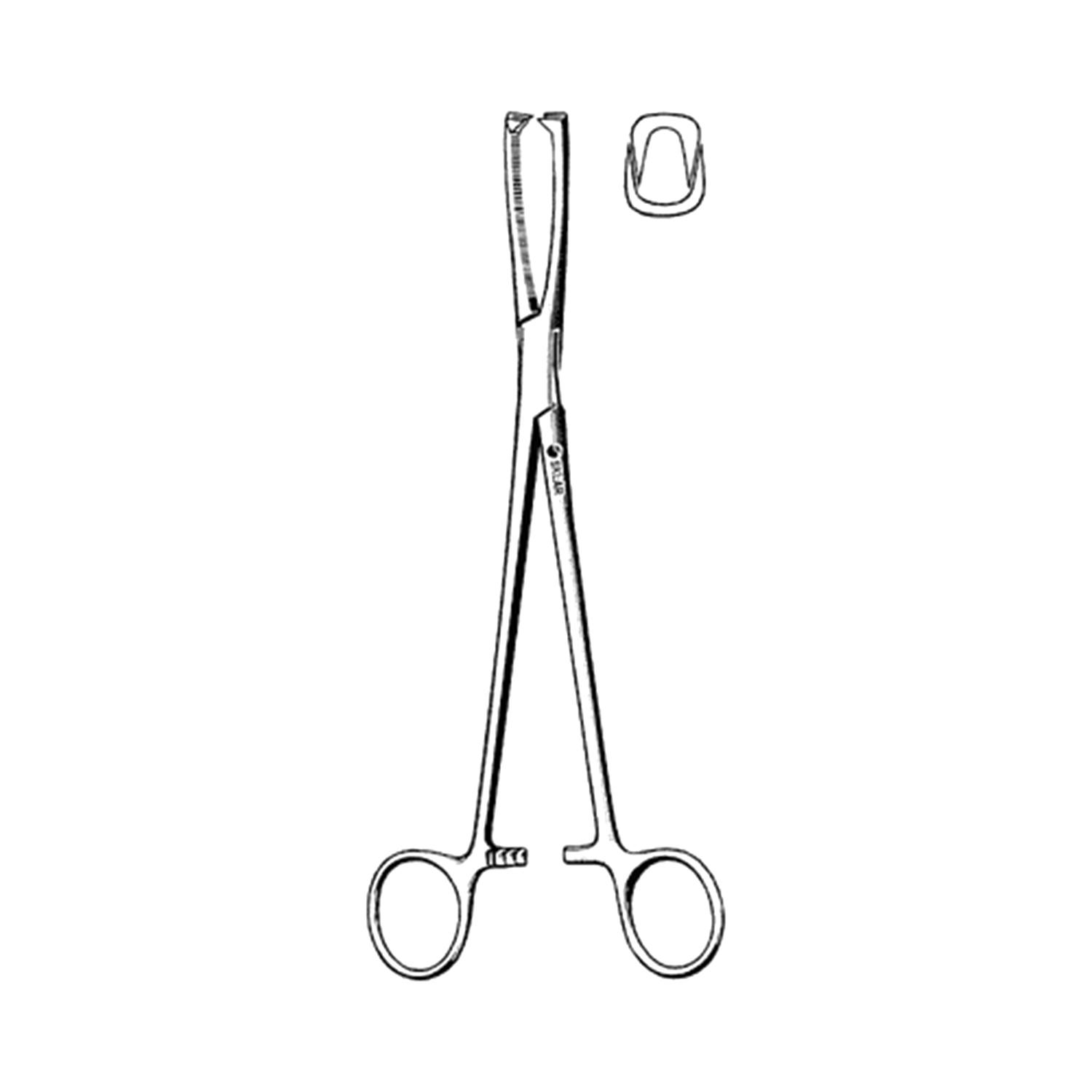 Sklar Jacobs Vulsellum Forceps