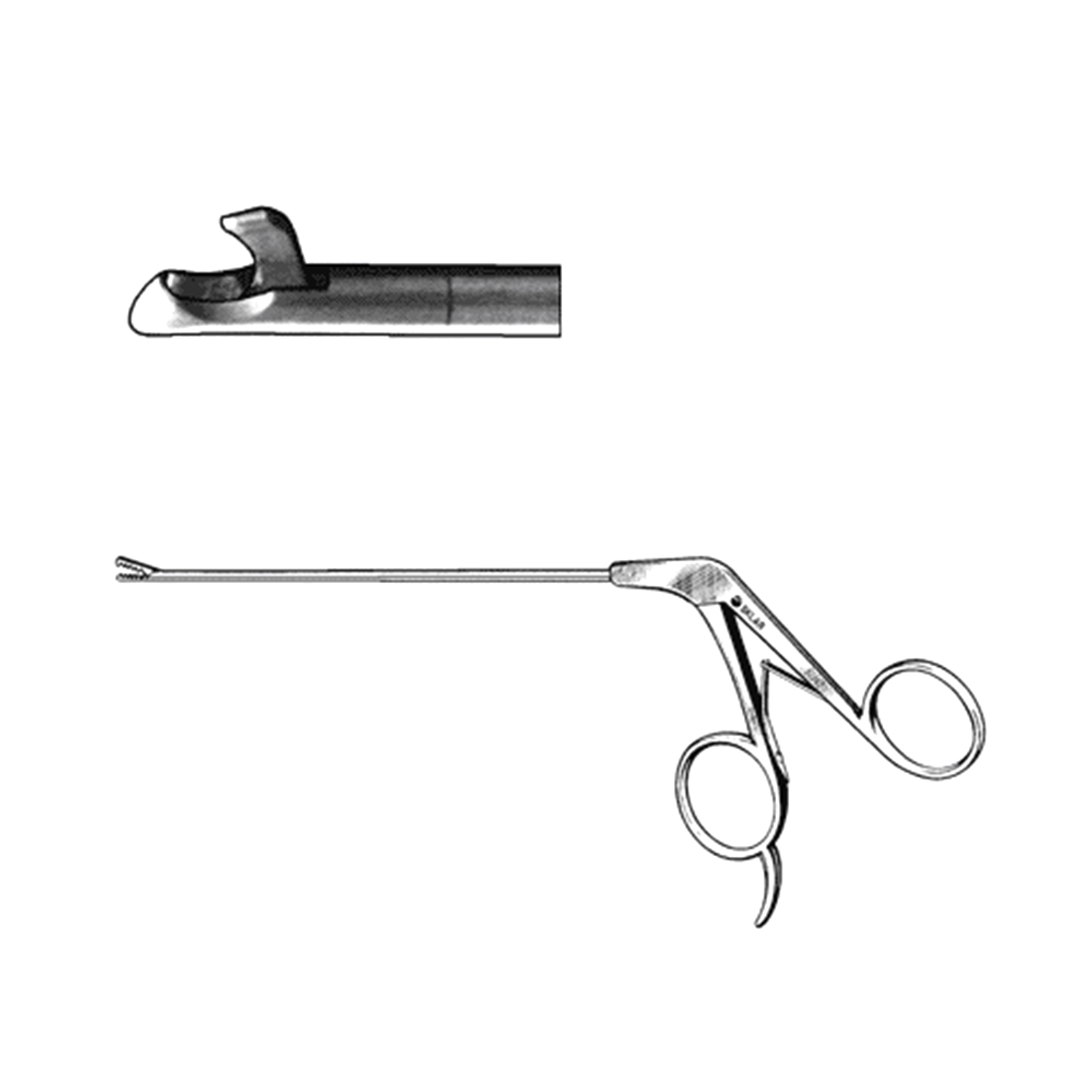 Sklar Basket Forceps Blunt Nose