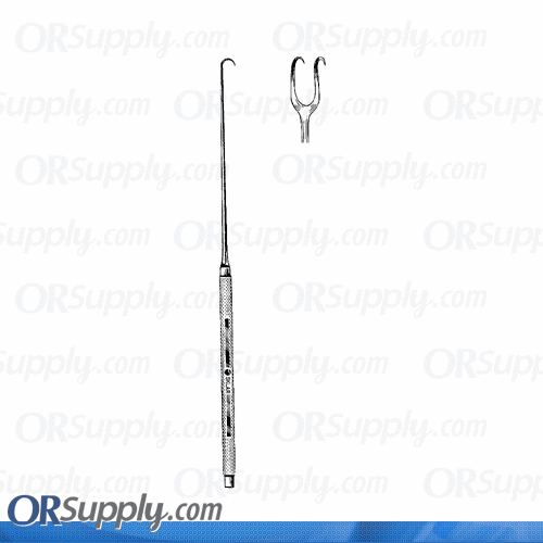 Surgical Instruments Sklar Joseph Skin Hook 6 1/4" 2 Prong 5mm Sharp Avante Health Solutions
