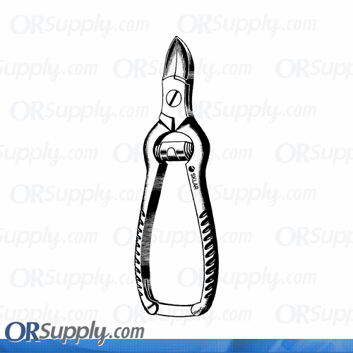 Surgical Instruments Sklar Nail Nipper 4 1/2" Concave Blades Barrel