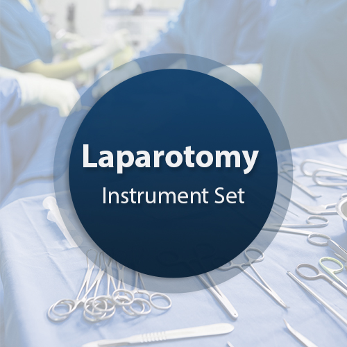 Laparotomy Surgical Instrument Set