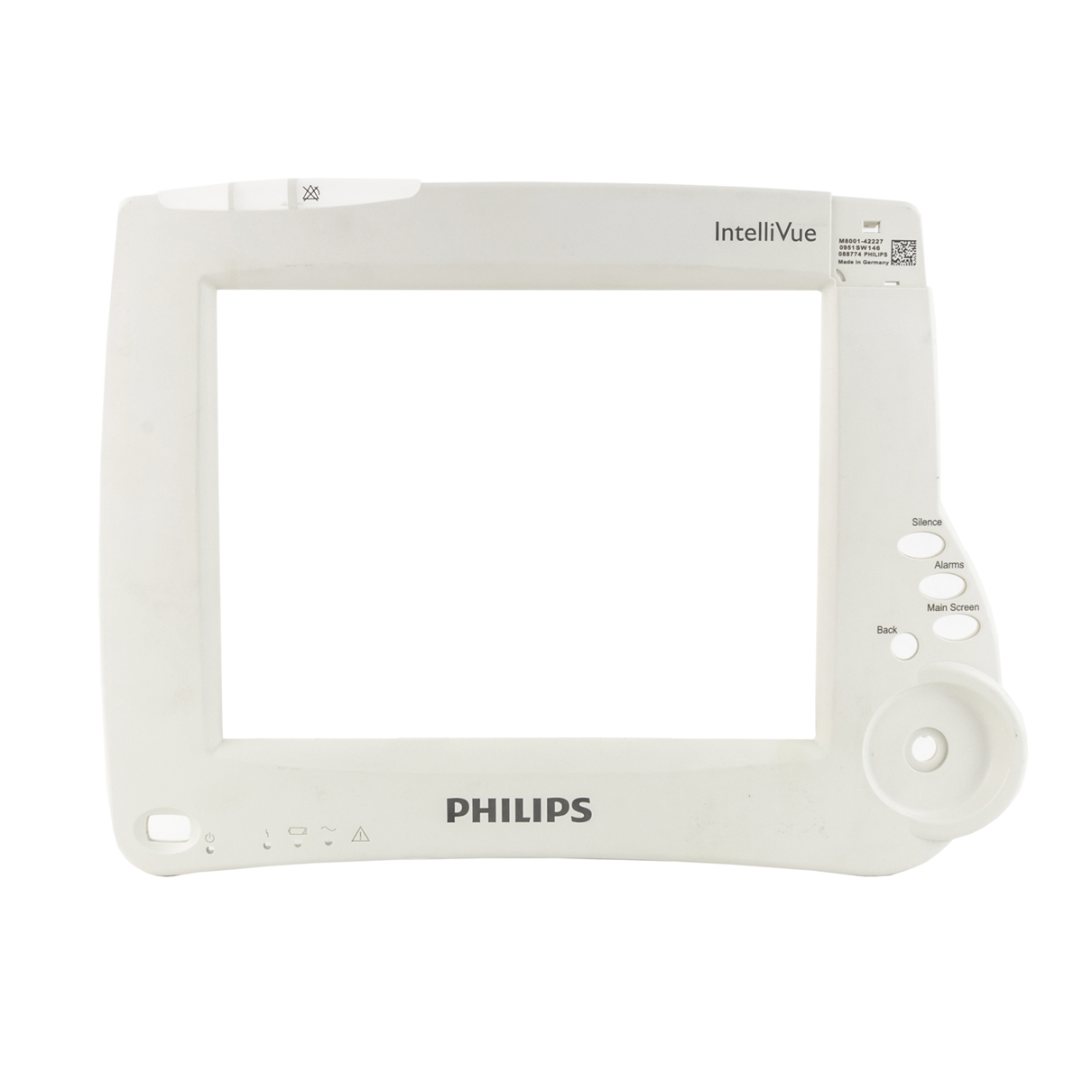 飞利浦IntelliVue MP20 MP30患者监视器前LCD显示边框装饰英文