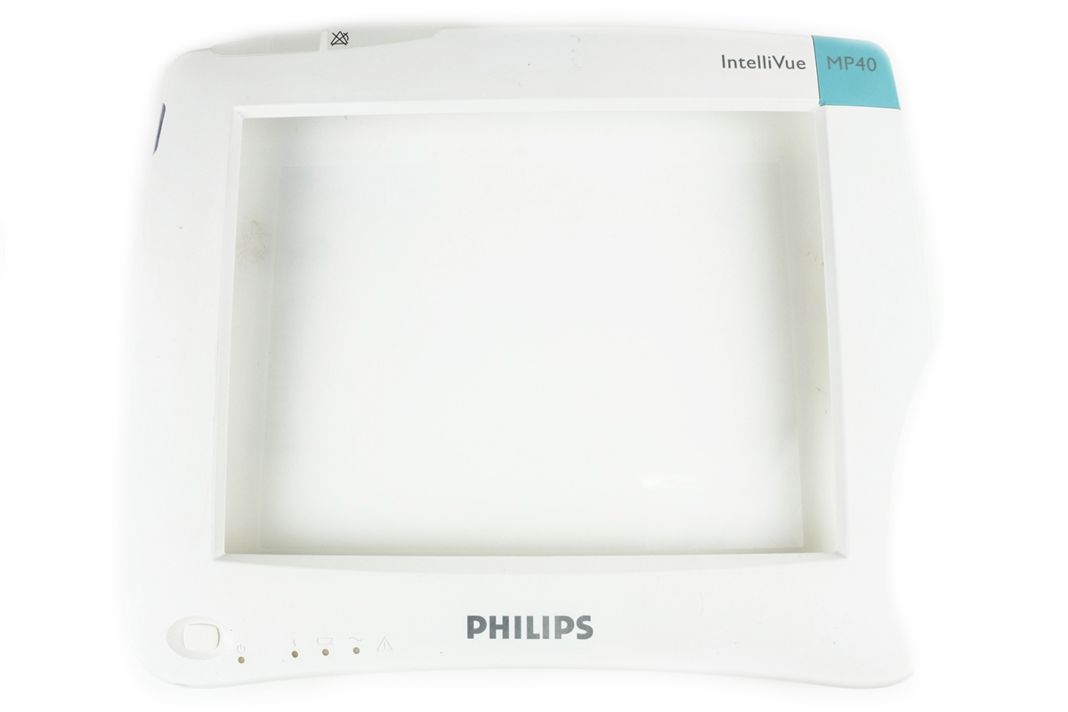 Philips IntelliVue MP40 MP50 Front Display LCD Screen Front Surround Trim Bezel