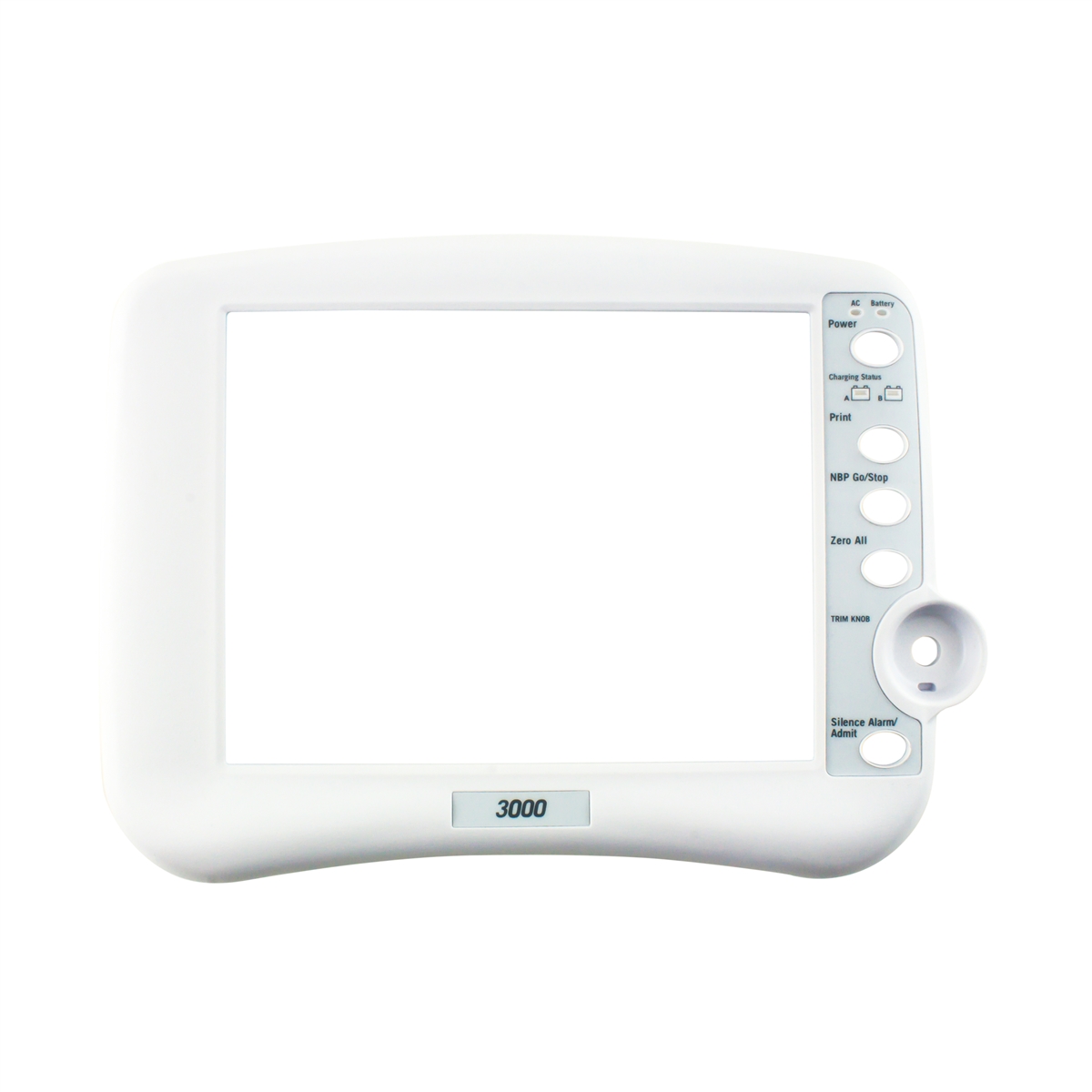 通用电气冲刺3000病人nitor Front LCD Display Screen Bezel Trim Replacement