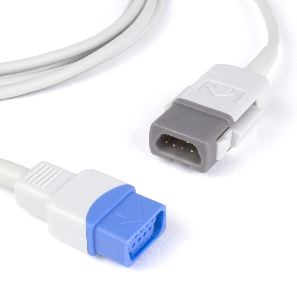 GE Datex-Ohmeda MC to TruSignal SpO2 Extension Cable