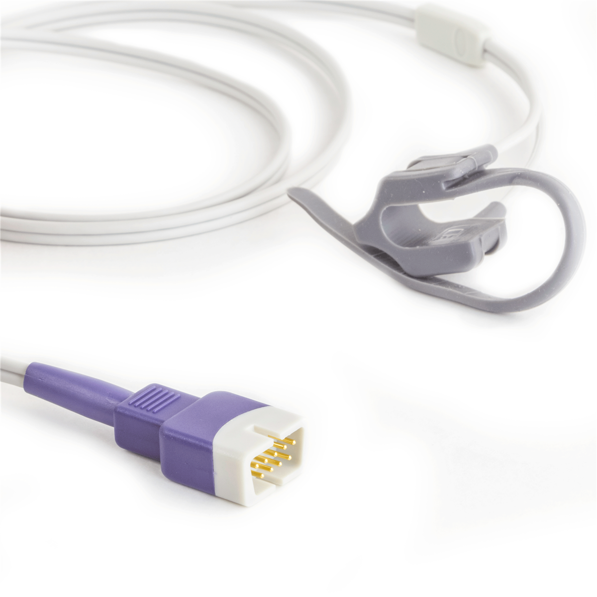 Nellcor兼容OxiMax婴儿多站点包装动脉血氧饱和度传感器OxiMax DB9 9针连接器3英尺/ 1米电缆OXI-A / N直接替换