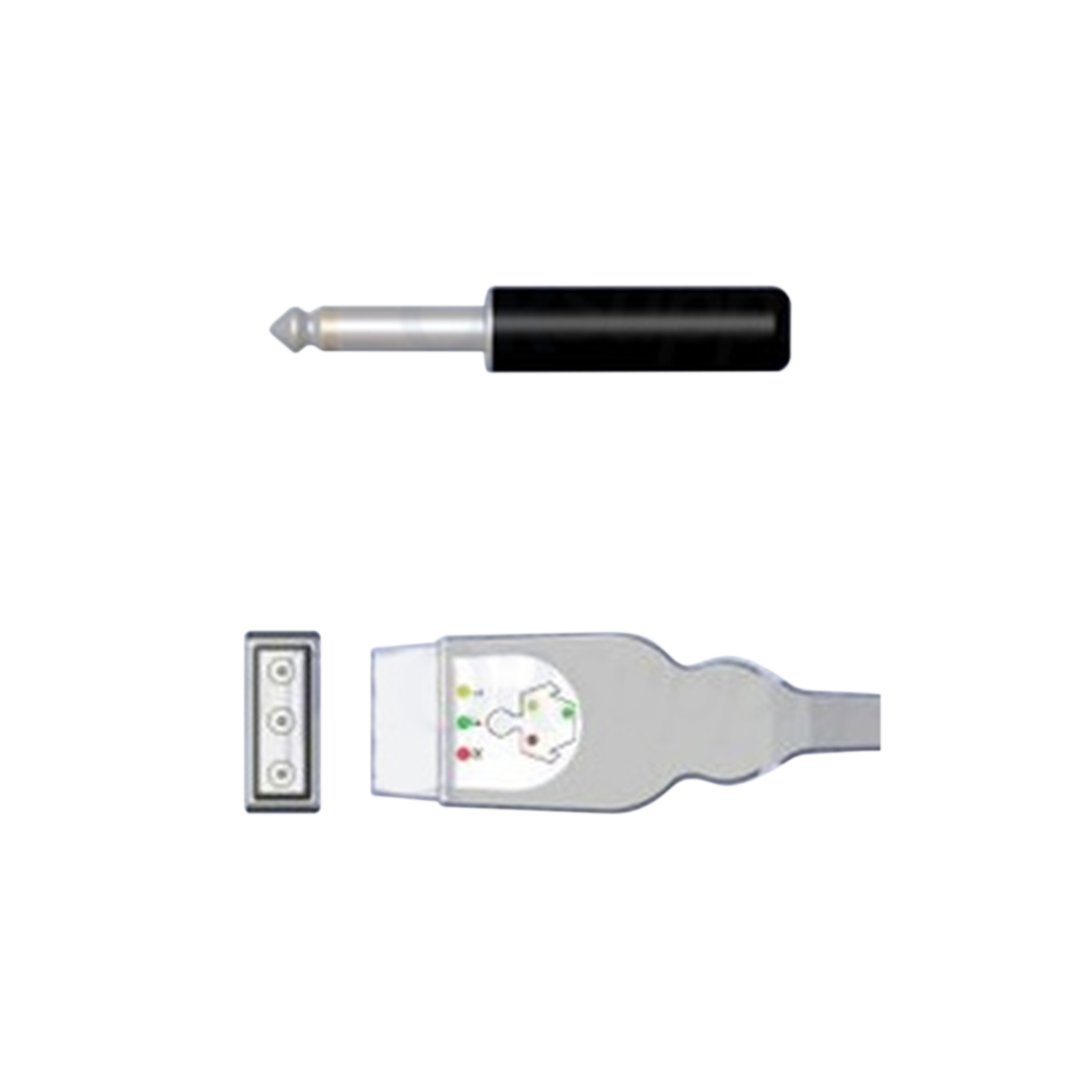 Medtronic Physio-Control ECG Cable for Lifepak Defibrillators, 3-Lead IEC Safety Din