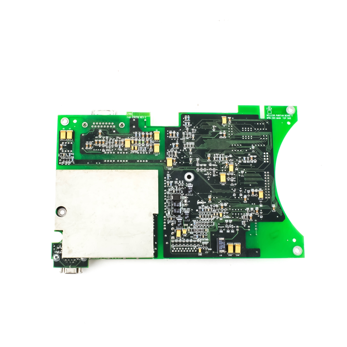 Nellcor N-395 Pulse Oximeter Monitor User Interface PCB Circuit Board