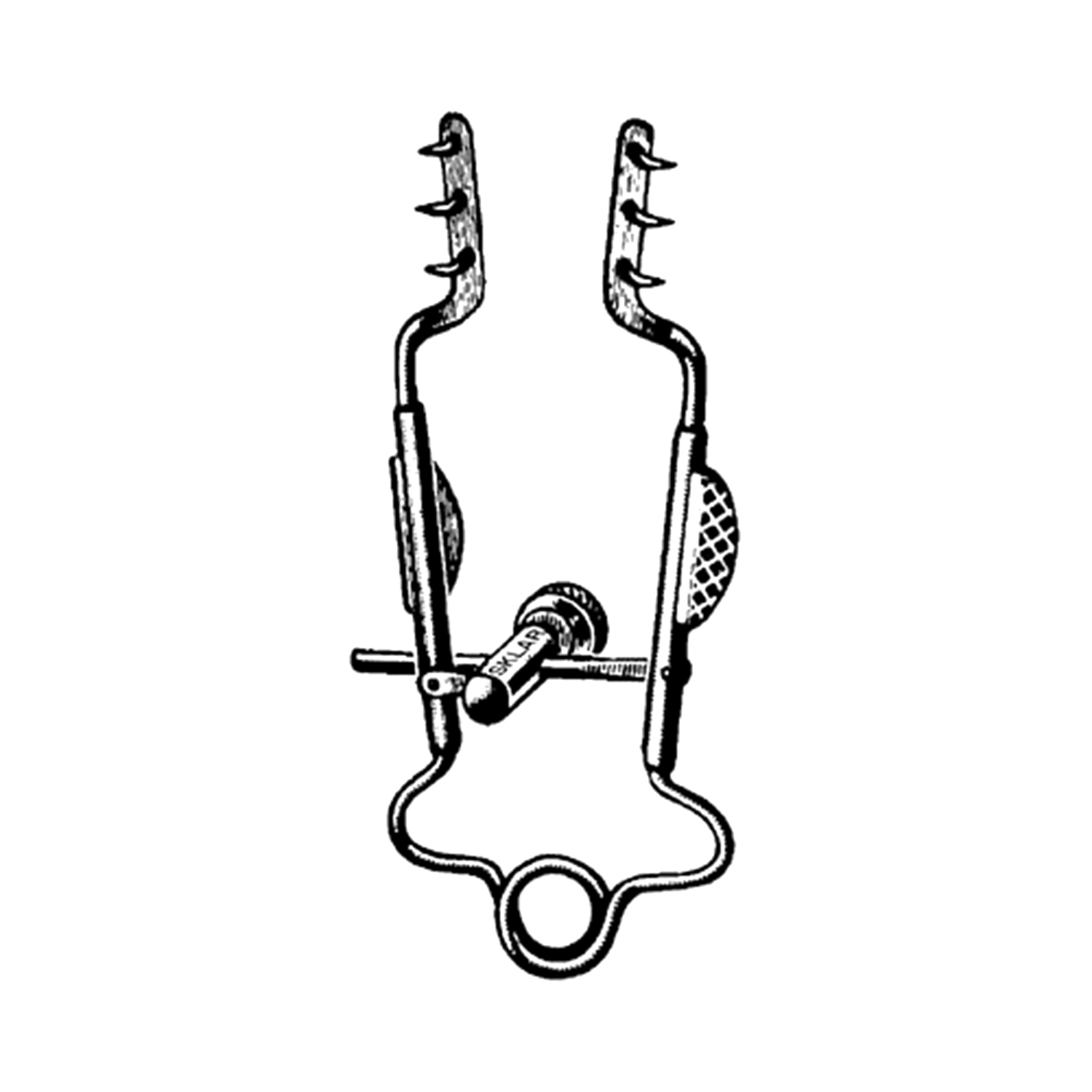 Sklar Meller Lachrymal Sac Retractor