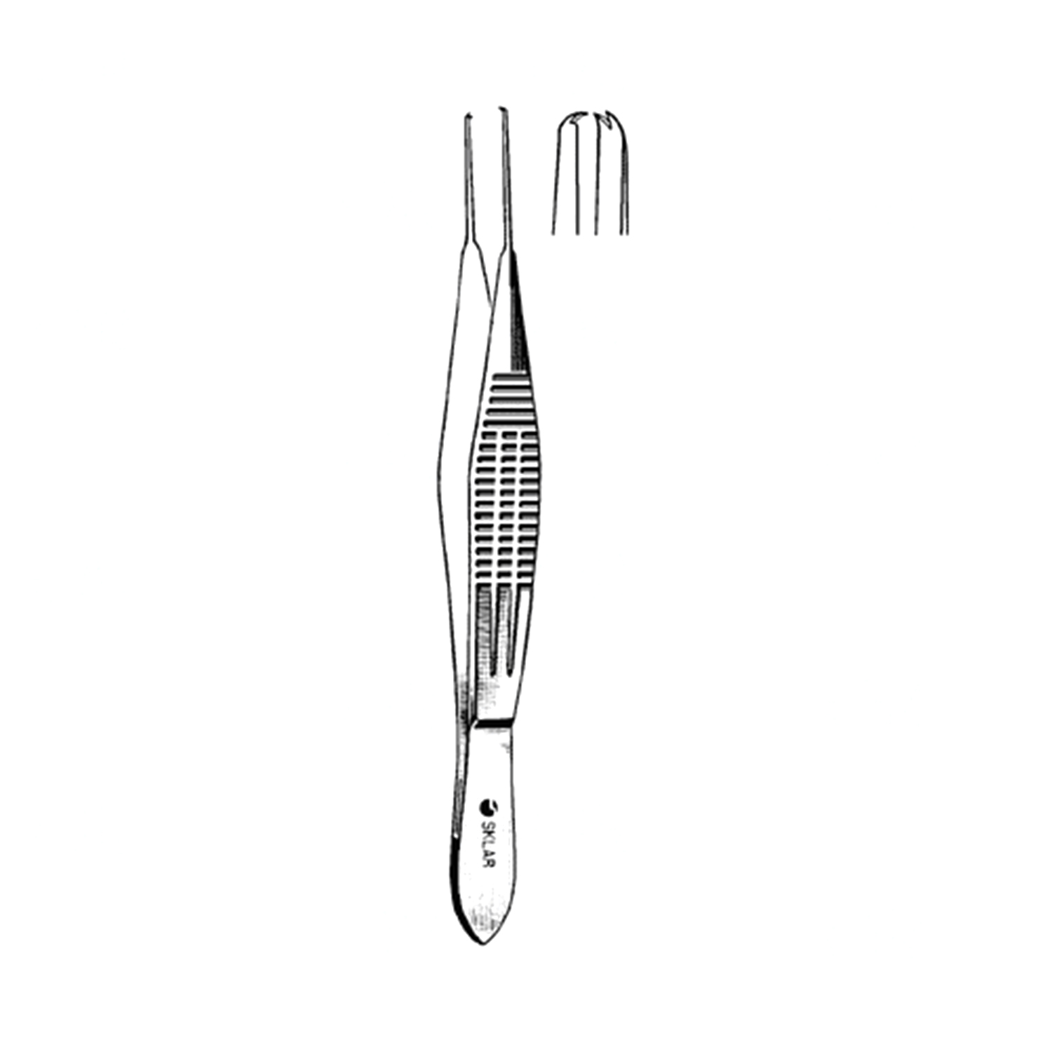 Sklar Castroviejo Fixation Forceps