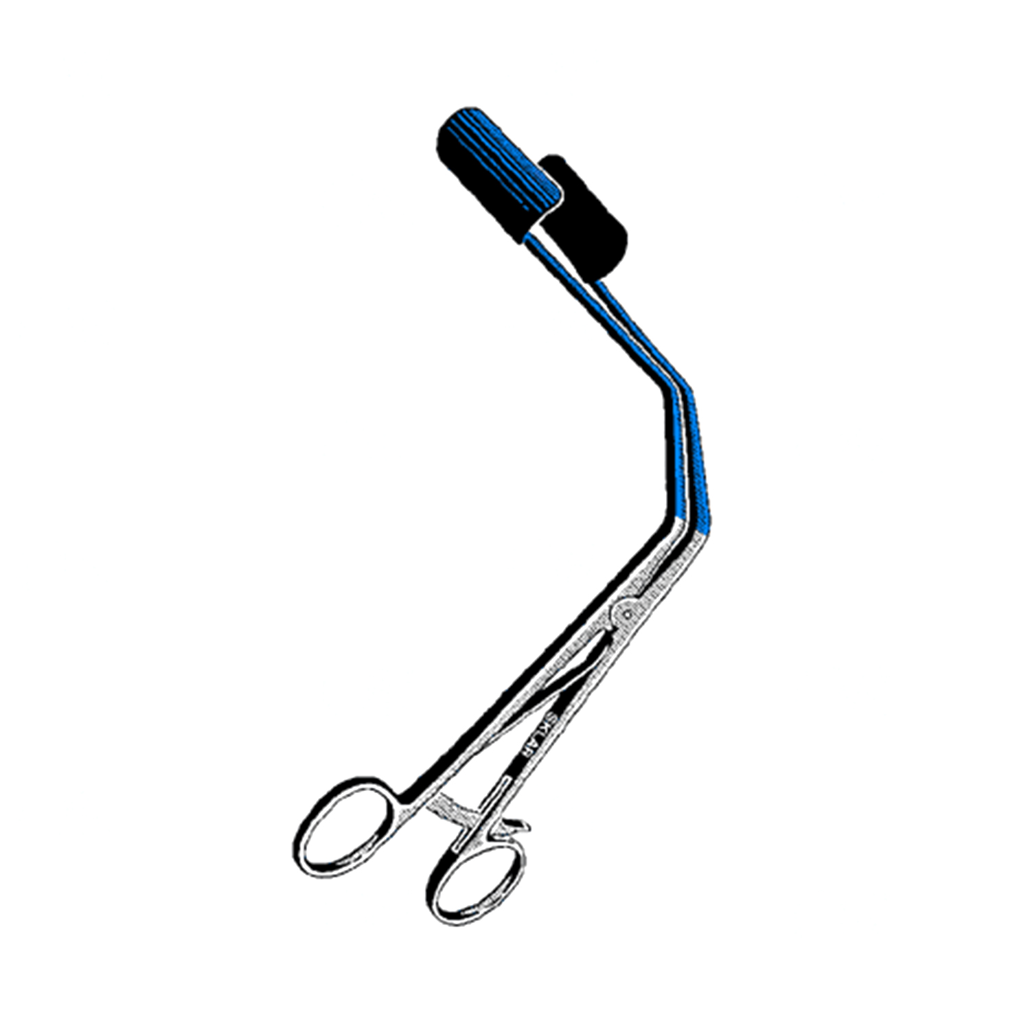 Sklar Blue Lateral Vaginal Retractor