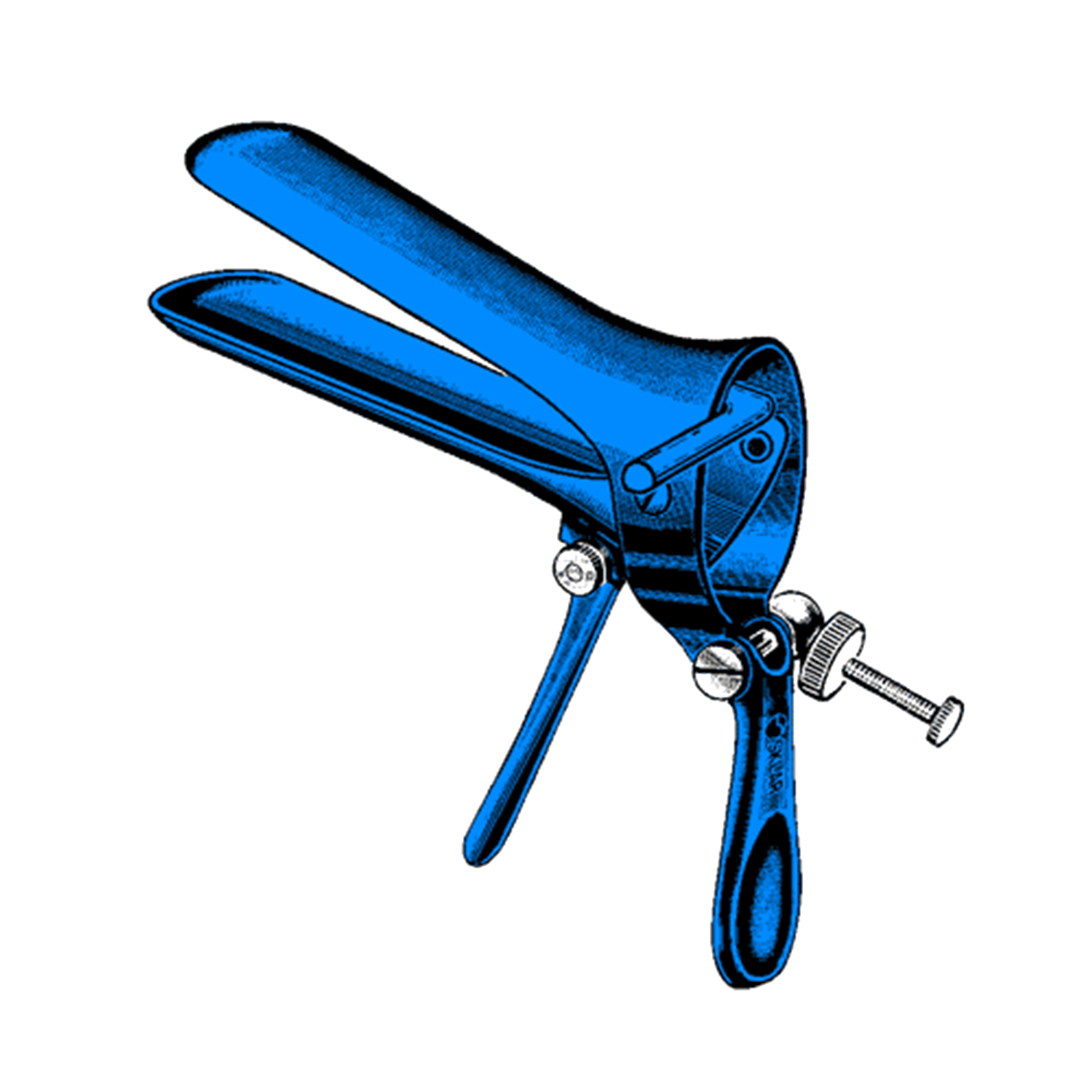 Sklar Blue Cusco Vaginal Speculum